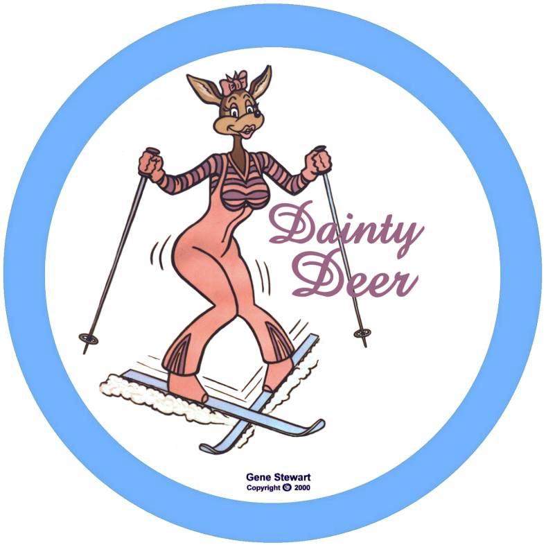 Dainty Deer T Shirt design