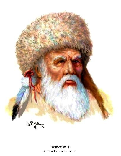 "Trapper John", computer painted image
